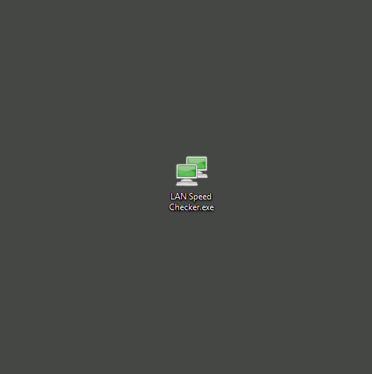 Screenshots: LAN Speed Checker