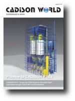 CADISON World cover story: AutoDesk� Inventor� Interface; Export Visio� P&ID to AutoCAD� DWG